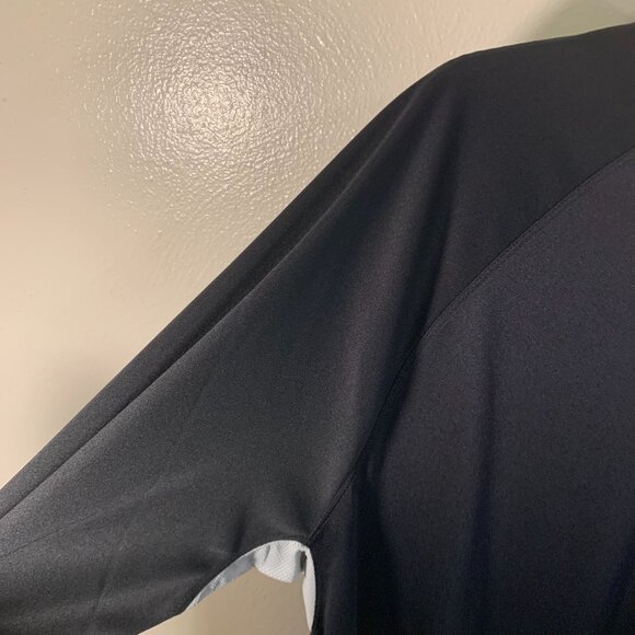 Speedo Mens Black UPF 50+ Long Sleeve Swim Shirt - Picture 7 of 10